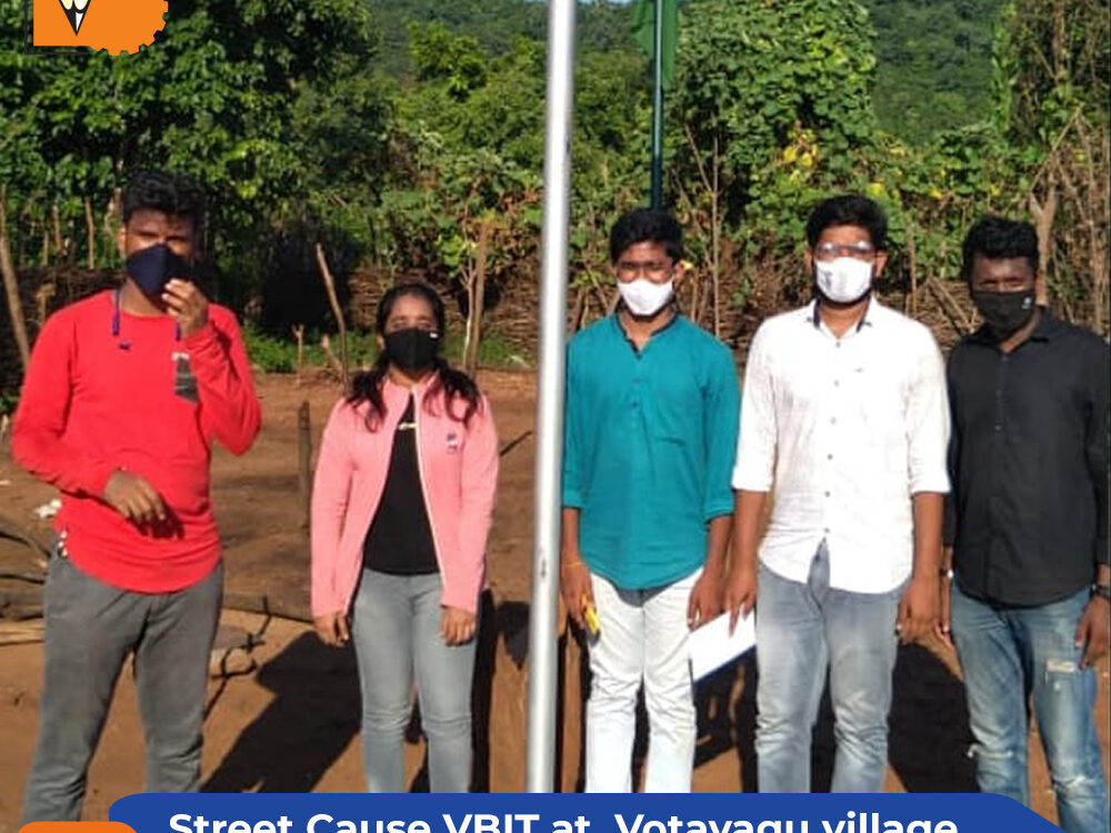 Street Cause VBIT at Votavagu village of Kamepalli mandal, Khammam district